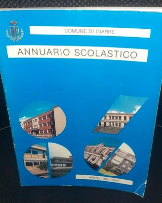 LIBRO COMUNE DI GIARRE ANNUARIO SCOLASTICO 1985-86