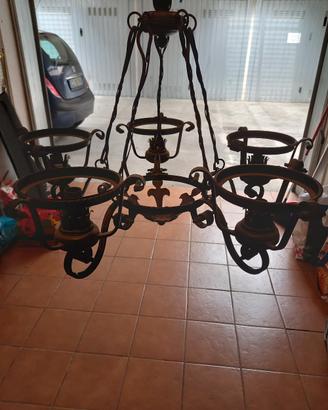 lampadario da taverna 