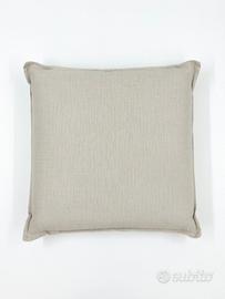 Cuscino Amalfi tinta unita beige