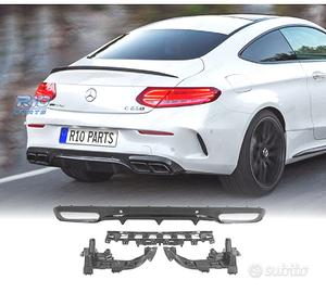 DIFFUSORE MERCEDES CLASSE C C205 A205 AMG 14-18 AS