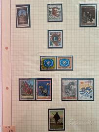 Collezzione di oltre 500 francobolli