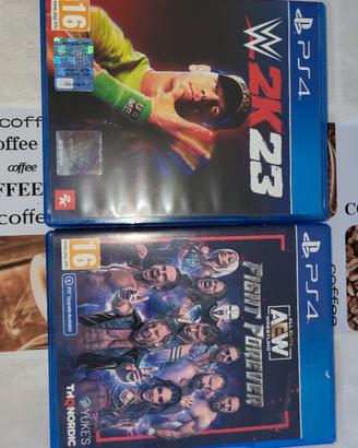 Giochi WRESTLING x PS4
