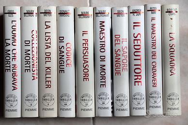 4 Thriller Piemme anche separatamente