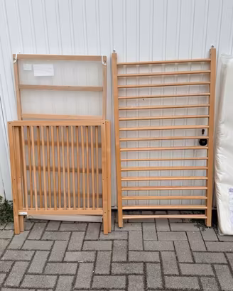 Lettino IKEA SNIGLAR 60x120 con materasso