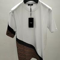 T-Shirt Fendi uomo bianca taglia S.