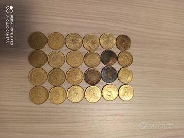 Lotto n. 24 Monete Italiane da 200 lire vari tipi
