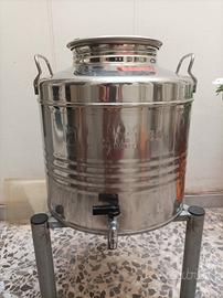 Bidoncino per alimenti da 30 litri con rubinetto 