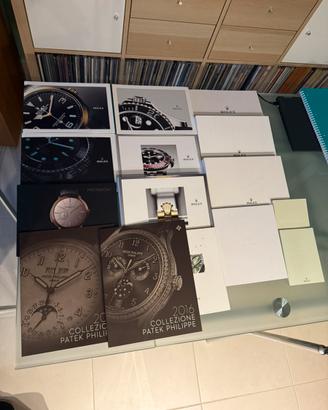 Cataloghi orologi di lusso: Rolex, Patek, Vacheron