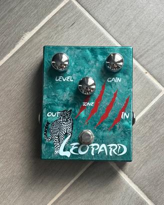 Overdrive artigianale - Leopard - Carella Guitars