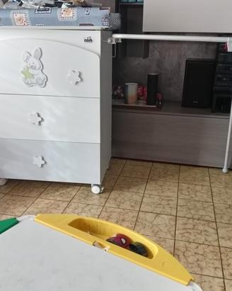 fasciatoio più lettino 
