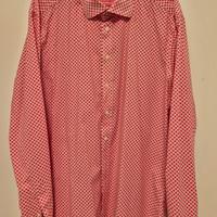 Camicia fantasia rossa tg.XL