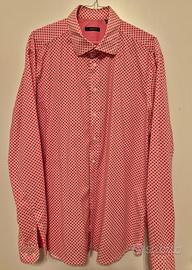 Camicia fantasia rossa tg.XL