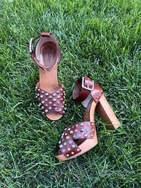 Sandalo borchie open toe Dolce & Gabbana n.38