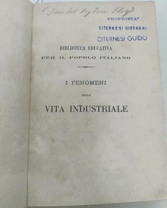 I Fenomeni della Vita Industriale spiegati al Popo