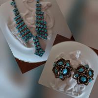 Collana e orecchini vintage anni 60