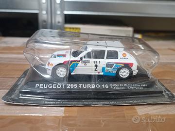 Modellino Peugeot 205 Rally 