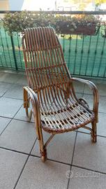 Poltroncina in vimini