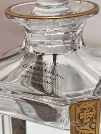 Decanter Cristallo Oro zecchino