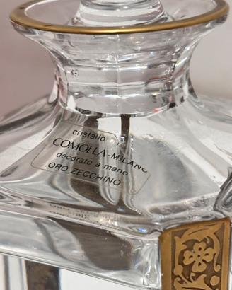 Decanter Cristallo Oro zecchino