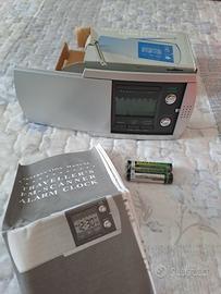 Radiosveglia portatile e da viaggio, nuova