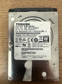 Hard disk Toshiba MQ01ABF050 da 500 GB, NUOVO