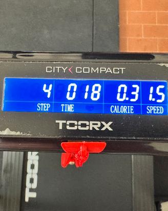 Tapis roulant Toorx come NUOVO - Ultra compatto