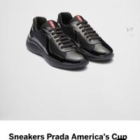 Scarpe sneakers prada america's cup