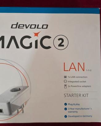 Devolo Magic 2 LAN Potenza Starter Kit 2400 Mbit