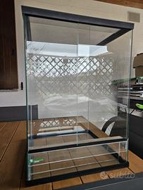 Teca per rettili più lampada