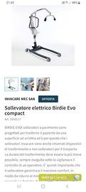 Nuovo sollevatore elletrico per anziani e disabili