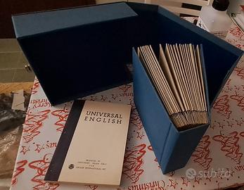 Corso d'inglese con vinile-vintage