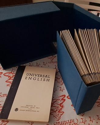 Corso d'inglese con vinile-vintage