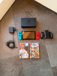 nintendo switch v2 2021 completa