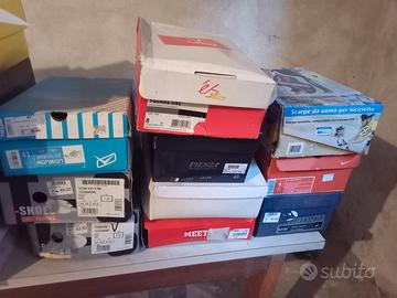 scarpe di vario tipo 