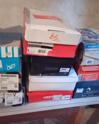 scarpe di vario tipo 