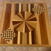 TAVOLO QUADRATO CM 160X160 LEGNI SPECIALI