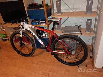 bici in carbonio monoforcella cannondale