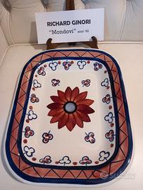 RICHARD GINORI "Mondovi" Gio' Ponti piatto portata