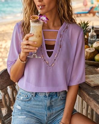 Blusa in chiffon marta Marzotto