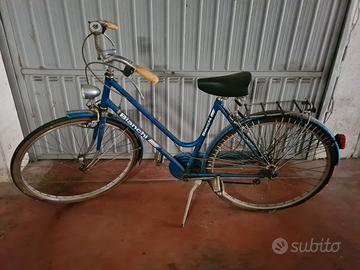 Bicicletta Bianchi d'epoca 