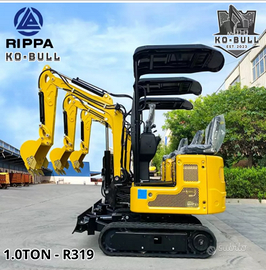 Miniescavatore Rippa 1.0 ton Motore KUBOTA