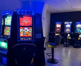 Sala giochi slot machines