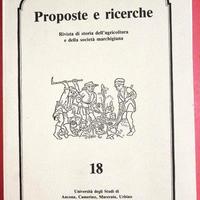 PROPOSTE E RIC. DI STORIA AGRICOLT ... MARCHIGIANA
