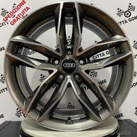 Cerchi in lega audi A3 A4 A5 A6 Q2 Q3 Q5 Q8 da 18