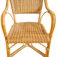 Poltrone in vimini anni 80