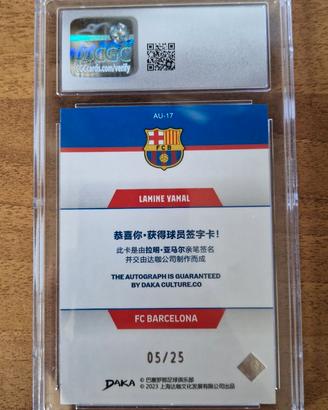 Lamine Yamal RC auto Green Holocene DAKA Barcelona