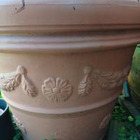 vaso grande in vetroresina 