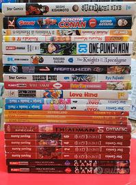 Manga titoli vari 