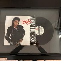 Michael Jackson “Bad” quadro vinile