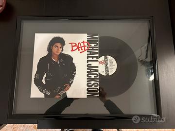Michael Jackson “Bad” quadro vinile